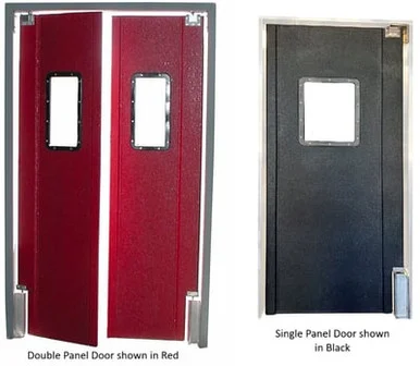 Pro Tuff Single & Double Panel Doors - HPRO4884S-GRAY