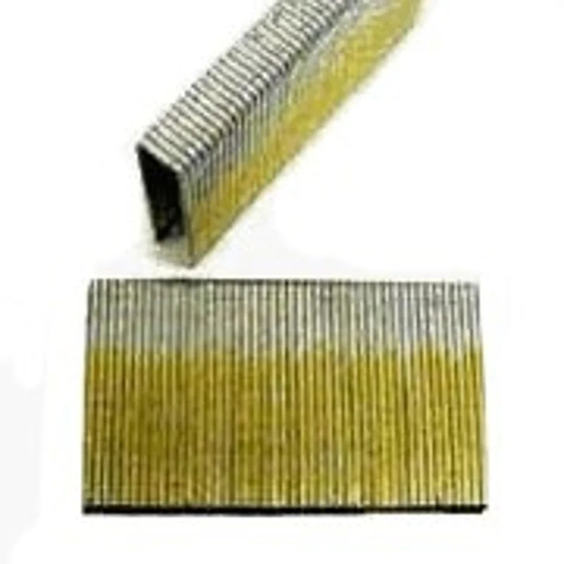 ProFIT 718133 Crown Staple, 1/4 in W Crown, 1-1/2 in L Leg, 18 ga, Electro-Galvanized, 4000/PK