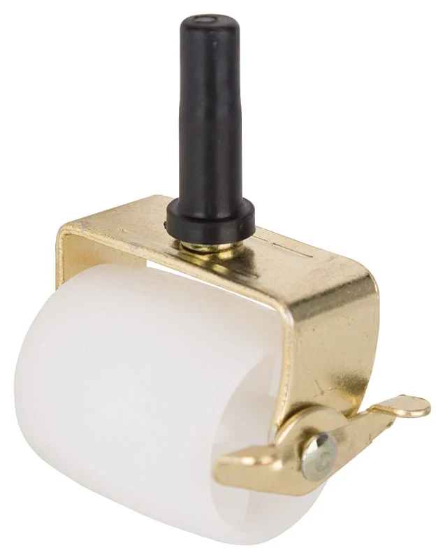 ProSource JC-C02-PS Bed Roller, 2-1/4 in Dia Wheel, 125 lb Load, Polypropylene