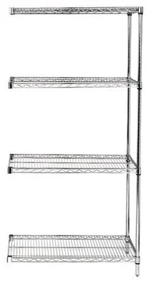 Quantum Storage Chrome Wire Shelving - HAD63-1242C