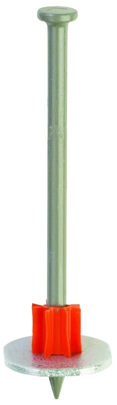 Ramset 09173 Drive Pin with Washer, 2-1/2 in L, Steel