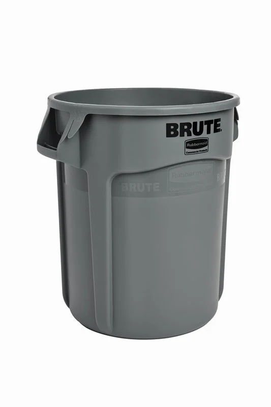 Rubbermaid Brute 20 gal Gray Plastic Garbage Can