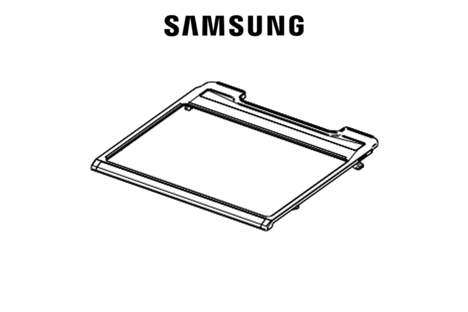 SAMSUNG Refrigerator Fridge Low Shelf- DA97-06440A