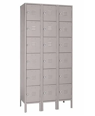 Six Tier Steel Lockers - H53423SU-GRAY