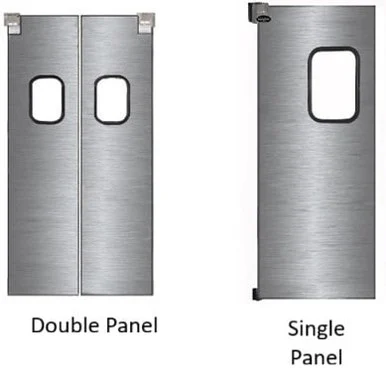 Stainless Steel Single & Double Panel Doors - HTLS6084D-KP
