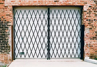 Steel Folding Security Gates - HSG216