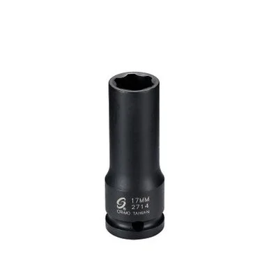 SUNEX 1/2" DRIVE 17MM EXTRA THIN WALL MERCEDES BENZ WHEEL LUG SOCKET
