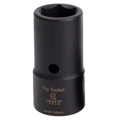 Sunex 1/2 in. Drive Impact Flip Socket, 21