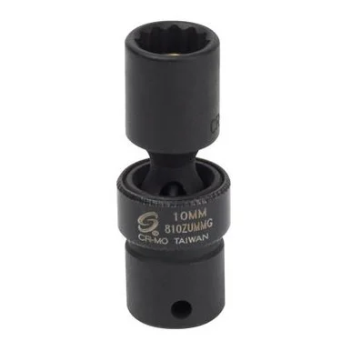 SUNEX 1/4 in. Drive 10 mm Impact Socket