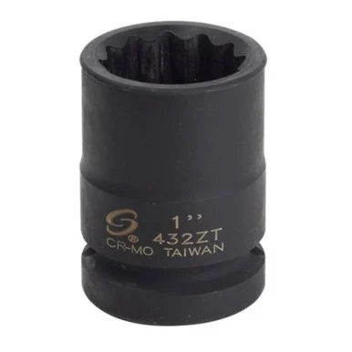 SUNEX 1" THIN 12 POINT SOCKET 3/4 DR.