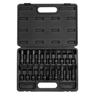 SUNEX 20PC 1/2" DR IMPACT HEX DRIVER MASTER SET