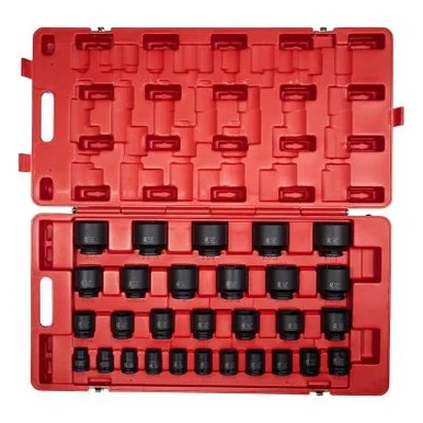 SUNEX 3/4" Drive 29 Piece SAE Impact Socket Set
