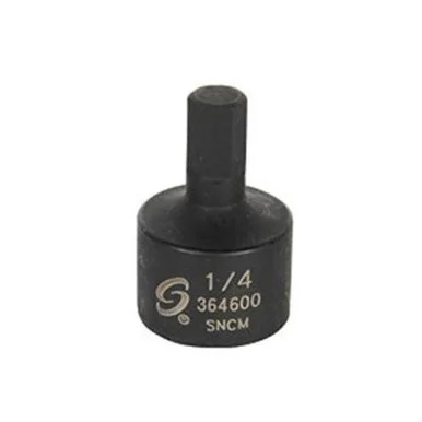 SUNEX 3/8" Dr. 1/4" Stubby Hex Impact Driver