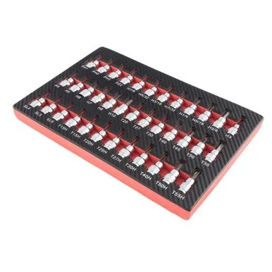 SUNEX 37 Pc. Bit Socket Set in EVA Foam