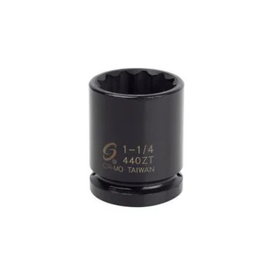 Sunex SOC 1-1/4 3/4D IMP 12PT TW BLK