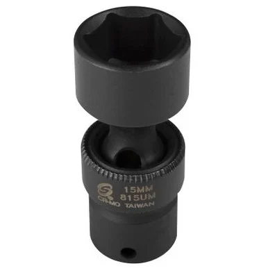 SUNEX SOC 15MM 1/4D IMP UNIV 6PT