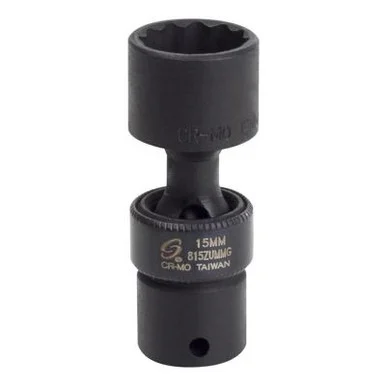 SUNEX SOC 15MM 1/4D UNIV 12PT