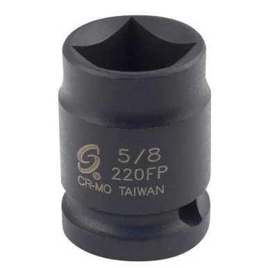 SUNEX SOC 5/8 1/2D IMP PIPE PLG BLK