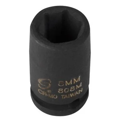SUNEX SOC 8MM 1/4D IMP 6PT
