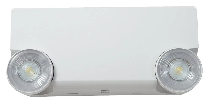 Sure-Lites APEL Emergency Light, 9 in OAW, 4-1/2 in OAH, 120/277 VAC, Thermoplastic Fixture, White
