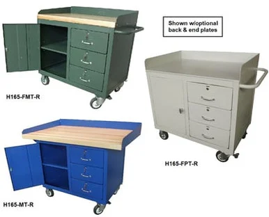 Three Drawer Mobile Maintenance Bench - H165-MT-XR