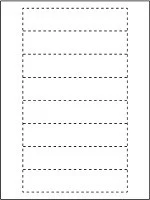 Wire-Rac™ Angle-Vu Label Holders - HLI-120-8